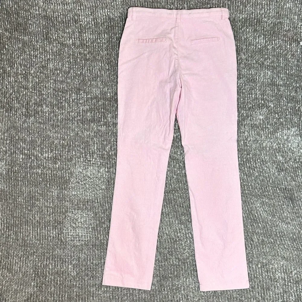 NWOT The Beaufort Bonnet Co. girls pink cord pants size 12